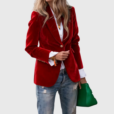 Abbie | Elegant One-Button Blazer