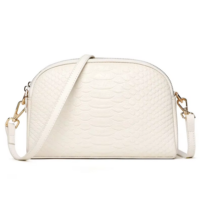 Cora | Beautiful Mini Crossbody Bag Made of Faux Leather with Crocodile Pattern