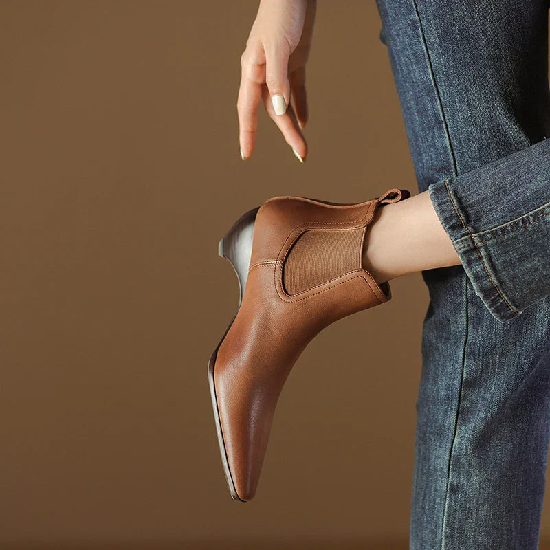 Laira Genuine Leather Boots