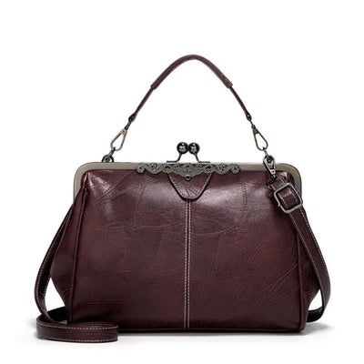 Mila | Timeless Vintage Bag with Elegant Clasp Closure