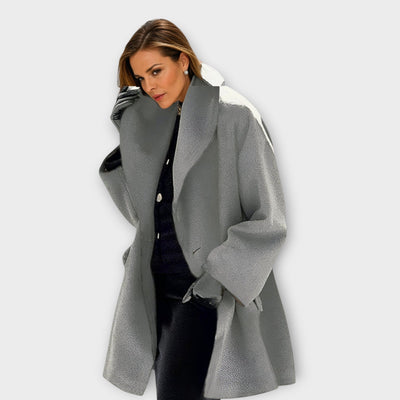 Emma - Premium Windproof Wool Coat