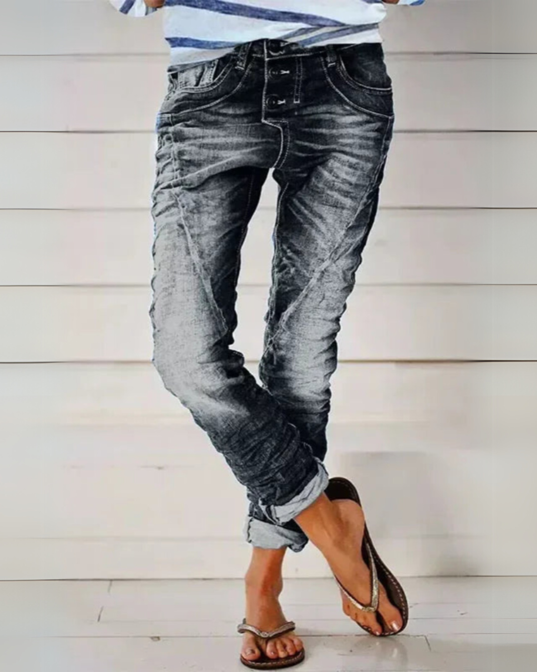 Charlotte™ Slim Fit Stretch Trousers